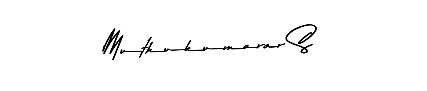 Create a beautiful signature design for name Muthukumarar S. With this signature (Asem Kandis PERSONAL USE) fonts, you can make a handwritten signature for free. Muthukumarar S signature style 9 images and pictures png