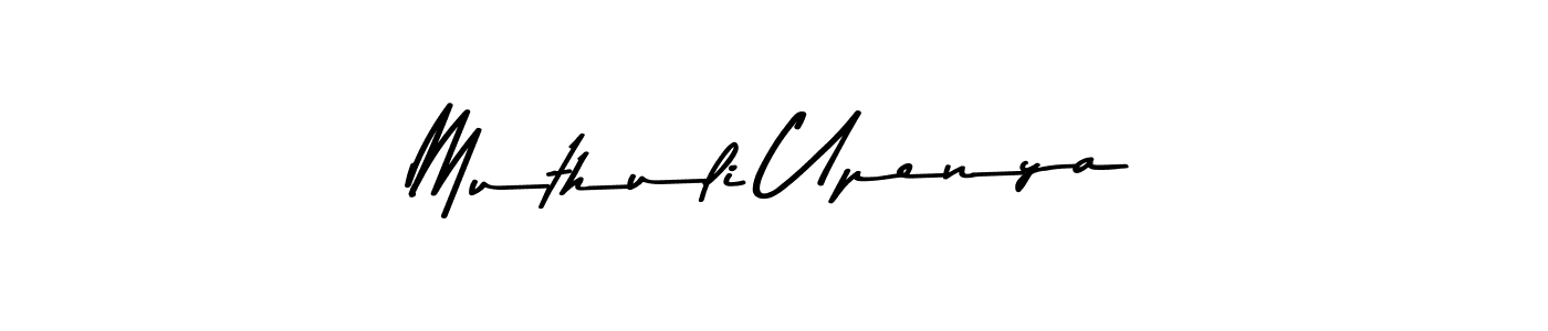 The best way (Asem Kandis PERSONAL USE) to make a short signature is to pick only two or three words in your name. The name Muthuli Upenya include a total of six letters. For converting this name. Muthuli Upenya signature style 9 images and pictures png