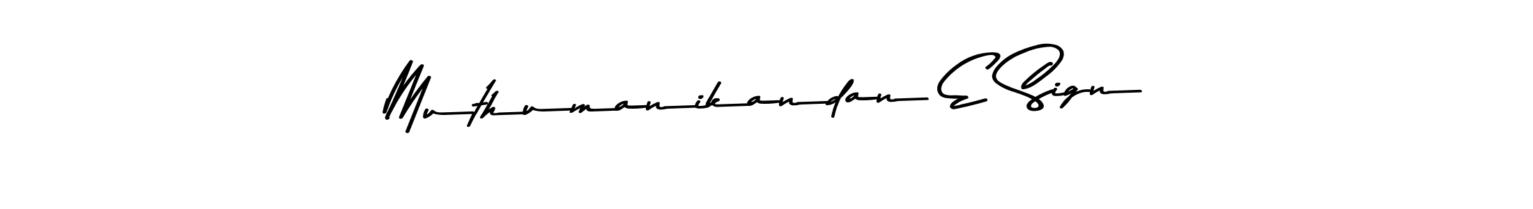 Use a signature maker to create a handwritten signature online. With this signature software, you can design (Asem Kandis PERSONAL USE) your own signature for name Muthumanikandan E Sign. Muthumanikandan E Sign signature style 9 images and pictures png