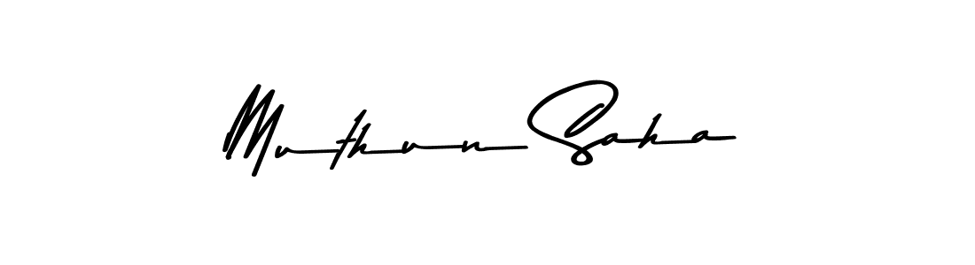 Similarly Asem Kandis PERSONAL USE is the best handwritten signature design. Signature creator online .You can use it as an online autograph creator for name Muthun Saha. Muthun Saha signature style 9 images and pictures png