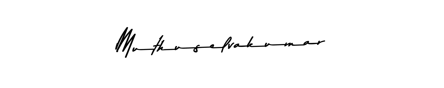 Use a signature maker to create a handwritten signature online. With this signature software, you can design (Asem Kandis PERSONAL USE) your own signature for name Muthuselvakumar. Muthuselvakumar signature style 9 images and pictures png