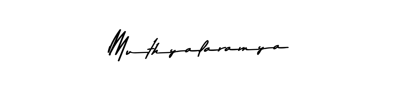 You should practise on your own different ways (Asem Kandis PERSONAL USE) to write your name (Muthyalaramya) in signature. don't let someone else do it for you. Muthyalaramya signature style 9 images and pictures png