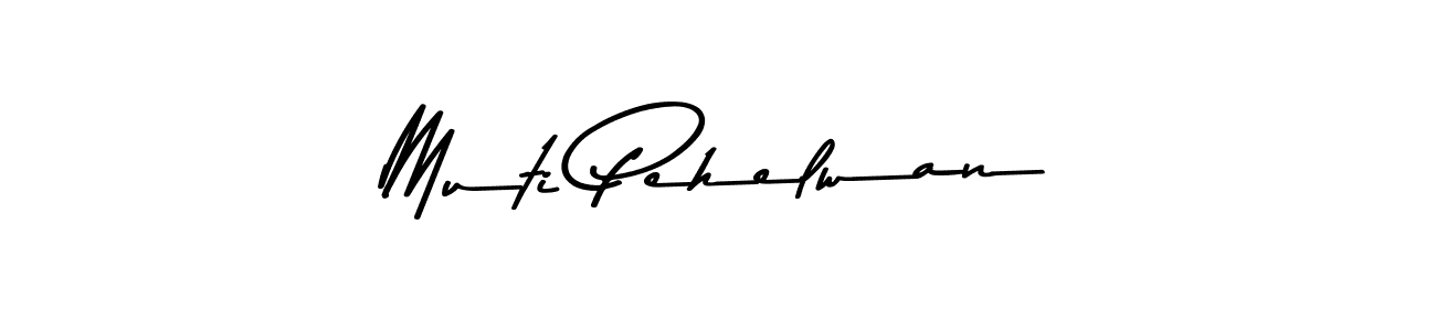 Create a beautiful signature design for name Muti Pehelwan. With this signature (Asem Kandis PERSONAL USE) fonts, you can make a handwritten signature for free. Muti Pehelwan signature style 9 images and pictures png
