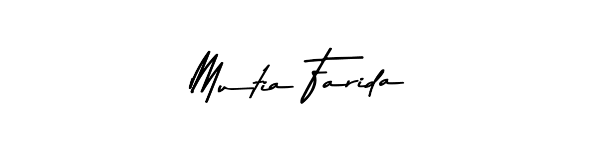 Also You can easily find your signature by using the search form. We will create Mutia Farida name handwritten signature images for you free of cost using Asem Kandis PERSONAL USE sign style. Mutia Farida signature style 9 images and pictures png