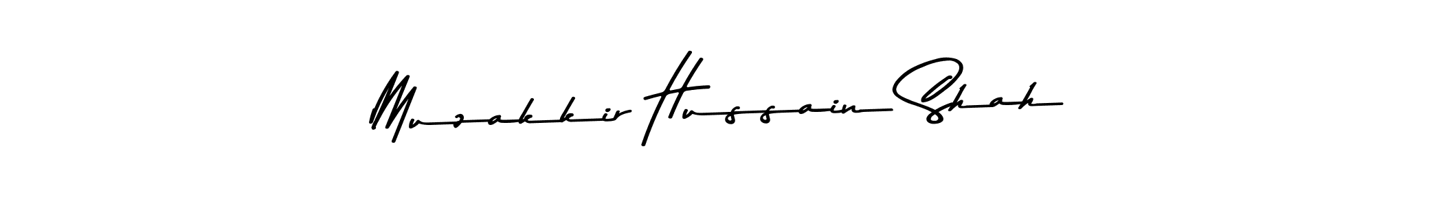Also You can easily find your signature by using the search form. We will create Muzakkir Hussain Shah name handwritten signature images for you free of cost using Asem Kandis PERSONAL USE sign style. Muzakkir Hussain Shah signature style 9 images and pictures png
