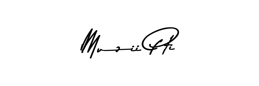 Similarly Asem Kandis PERSONAL USE is the best handwritten signature design. Signature creator online .You can use it as an online autograph creator for name Muzii Pti. Muzii Pti signature style 9 images and pictures png