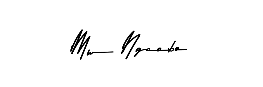Design your own signature with our free online signature maker. With this signature software, you can create a handwritten (Asem Kandis PERSONAL USE) signature for name Mw Ngcobo. Mw Ngcobo signature style 9 images and pictures png