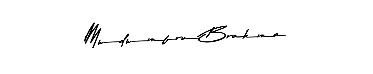 if you are searching for the best signature style for your name Mwdwmfru Brahma. so please give up your signature search. here we have designed multiple signature styles  using Asem Kandis PERSONAL USE. Mwdwmfru Brahma signature style 9 images and pictures png