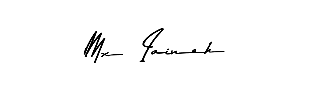How to make Mx  Iaineh signature? Asem Kandis PERSONAL USE is a professional autograph style. Create handwritten signature for Mx  Iaineh name. Mx  Iaineh signature style 9 images and pictures png