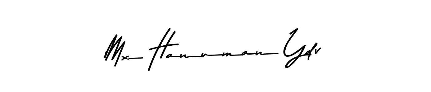 Make a beautiful signature design for name Mx Hanuman Ydv. With this signature (Asem Kandis PERSONAL USE) style, you can create a handwritten signature for free. Mx Hanuman Ydv signature style 9 images and pictures png