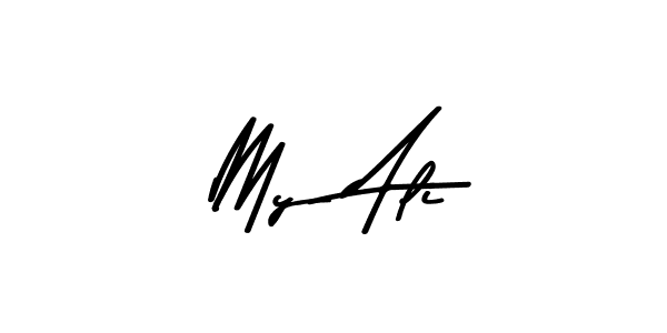 Make a short My Ali signature style. Manage your documents anywhere anytime using Asem Kandis PERSONAL USE. Create and add eSignatures, submit forms, share and send files easily. My Ali signature style 9 images and pictures png