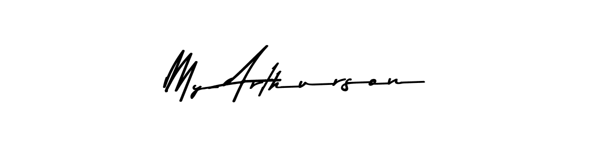 Also we have My Arthurson name is the best signature style. Create professional handwritten signature collection using Asem Kandis PERSONAL USE autograph style. My Arthurson signature style 9 images and pictures png