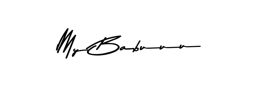 You can use this online signature creator to create a handwritten signature for the name My Babuuu. This is the best online autograph maker. My Babuuu signature style 9 images and pictures png