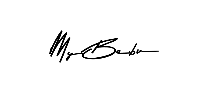 Make a beautiful signature design for name My Bebu. Use this online signature maker to create a handwritten signature for free. My Bebu signature style 9 images and pictures png