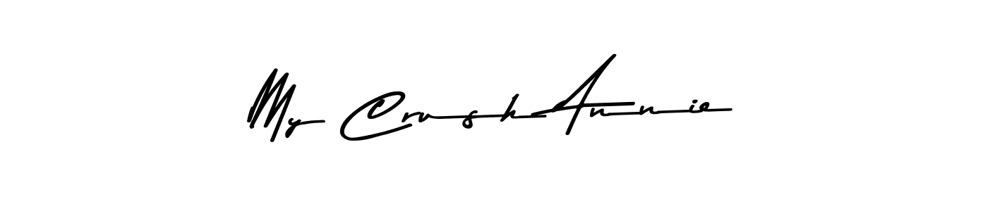 Similarly Asem Kandis PERSONAL USE is the best handwritten signature design. Signature creator online .You can use it as an online autograph creator for name My Crush Annie. My Crush Annie signature style 9 images and pictures png