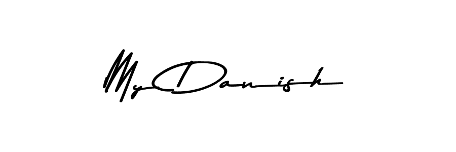 Use a signature maker to create a handwritten signature online. With this signature software, you can design (Asem Kandis PERSONAL USE) your own signature for name My Danish. My Danish signature style 9 images and pictures png