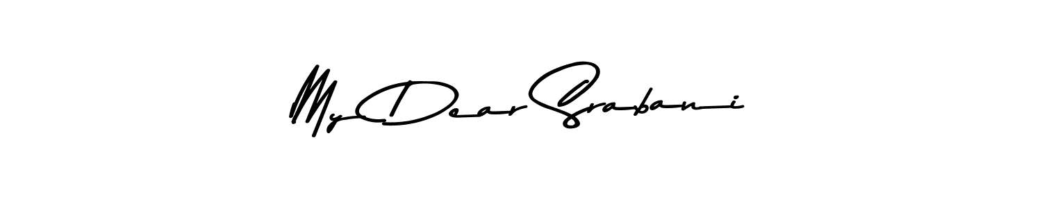 Best and Professional Signature Style for My Dear Srabani. Asem Kandis PERSONAL USE Best Signature Style Collection. My Dear Srabani signature style 9 images and pictures png