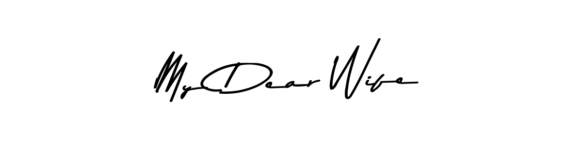 Also You can easily find your signature by using the search form. We will create My Dear Wife name handwritten signature images for you free of cost using Asem Kandis PERSONAL USE sign style. My Dear Wife signature style 9 images and pictures png