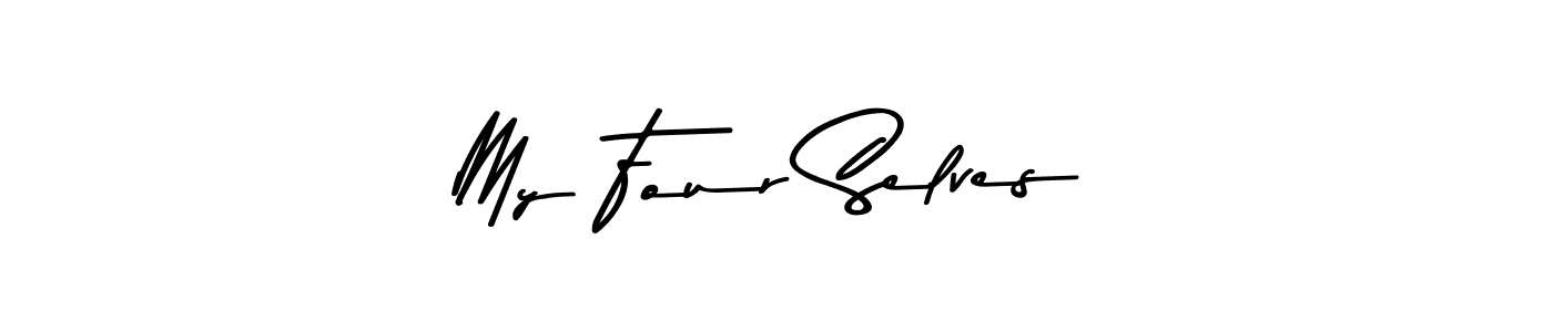 Similarly Asem Kandis PERSONAL USE is the best handwritten signature design. Signature creator online .You can use it as an online autograph creator for name My Four Selves. My Four Selves signature style 9 images and pictures png