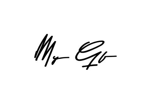 Use a signature maker to create a handwritten signature online. With this signature software, you can design (Asem Kandis PERSONAL USE) your own signature for name My Gf. My Gf signature style 9 images and pictures png