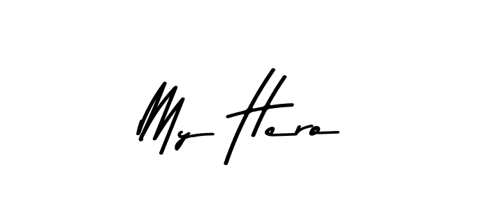 It looks lik you need a new signature style for name My Hero. Design unique handwritten (Asem Kandis PERSONAL USE) signature with our free signature maker in just a few clicks. My Hero signature style 9 images and pictures png