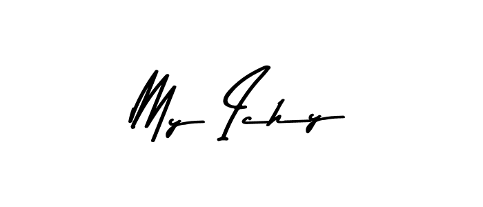 Once you've used our free online signature maker to create your best signature Asem Kandis PERSONAL USE style, it's time to enjoy all of the benefits that My Ichy name signing documents. My Ichy signature style 9 images and pictures png