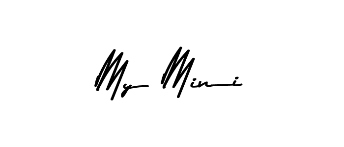 My Mini stylish signature style. Best Handwritten Sign (Asem Kandis PERSONAL USE) for my name. Handwritten Signature Collection Ideas for my name My Mini. My Mini signature style 9 images and pictures png