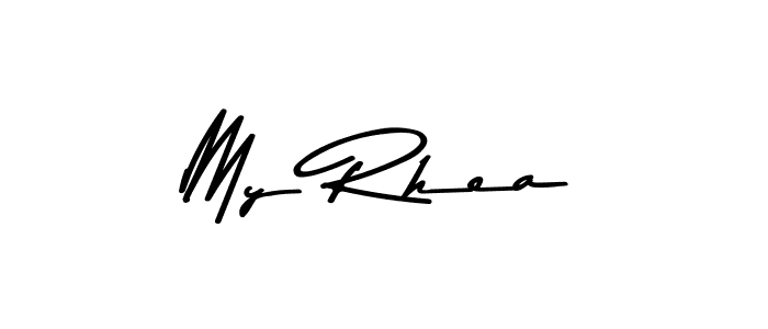 How to make My Rhea signature? Asem Kandis PERSONAL USE is a professional autograph style. Create handwritten signature for My Rhea name. My Rhea signature style 9 images and pictures png