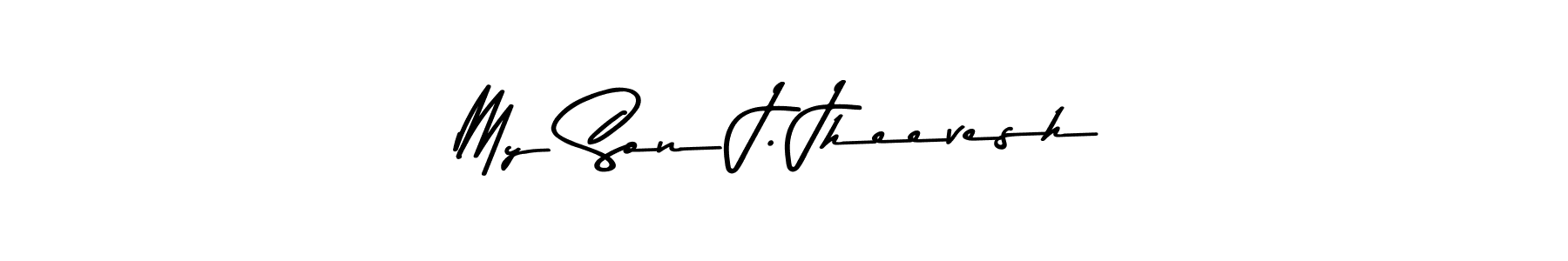 You can use this online signature creator to create a handwritten signature for the name My Son J. Jheevesh. This is the best online autograph maker. My Son J. Jheevesh signature style 9 images and pictures png