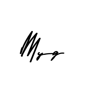 Use a signature maker to create a handwritten signature online. With this signature software, you can design (Asem Kandis PERSONAL USE) your own signature for name Myg. Myg signature style 9 images and pictures png