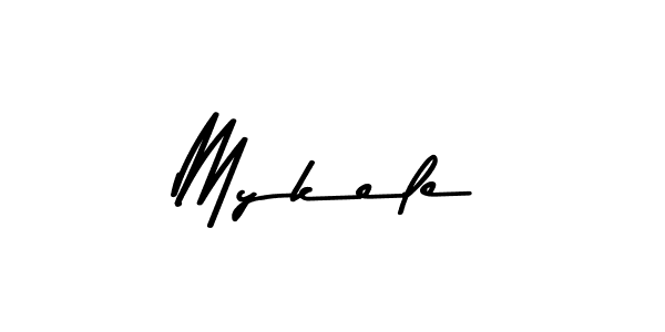 The best way (Asem Kandis PERSONAL USE) to make a short signature is to pick only two or three words in your name. The name Mykele include a total of six letters. For converting this name. Mykele signature style 9 images and pictures png