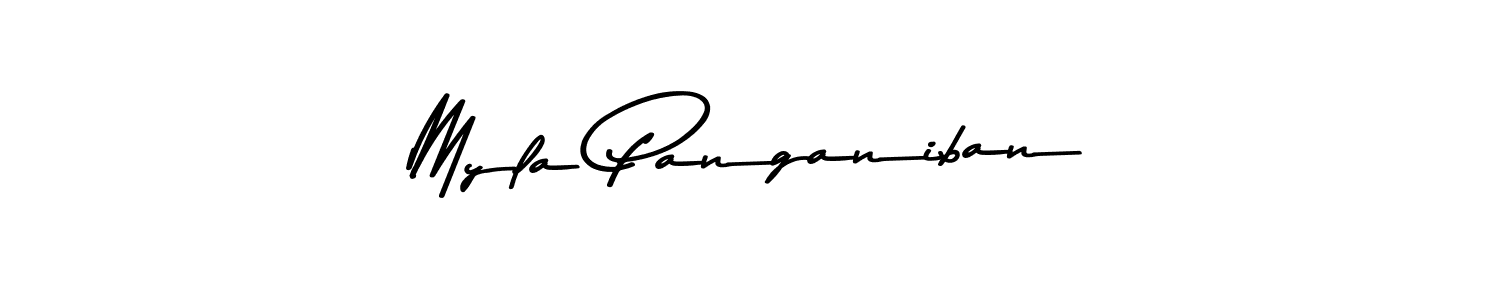 Make a beautiful signature design for name Myla Panganiban. With this signature (Asem Kandis PERSONAL USE) style, you can create a handwritten signature for free. Myla Panganiban signature style 9 images and pictures png