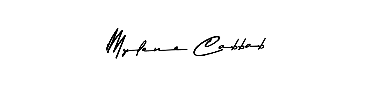 Here are the top 10 professional signature styles for the name Mylene Cabbab. These are the best autograph styles you can use for your name. Mylene Cabbab signature style 9 images and pictures png