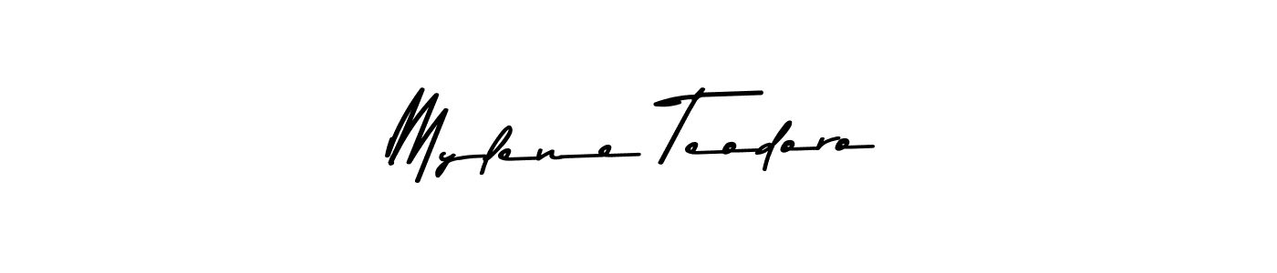 You should practise on your own different ways (Asem Kandis PERSONAL USE) to write your name (Mylene Teodoro) in signature. don't let someone else do it for you. Mylene Teodoro signature style 9 images and pictures png