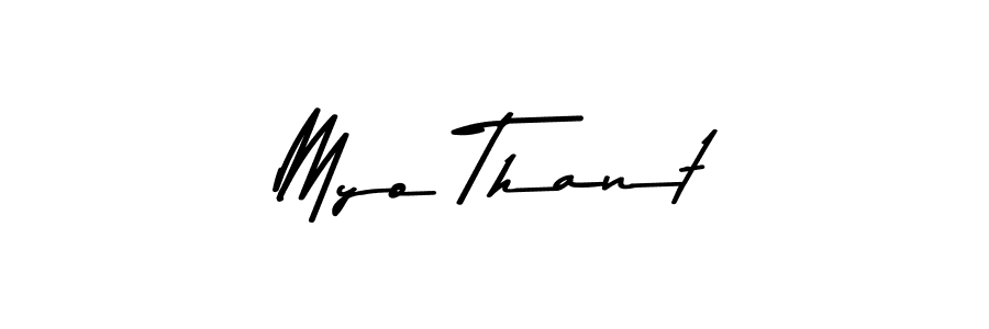 Asem Kandis PERSONAL USE is a professional signature style that is perfect for those who want to add a touch of class to their signature. It is also a great choice for those who want to make their signature more unique. Get Myo Thant name to fancy signature for free. Myo Thant signature style 9 images and pictures png
