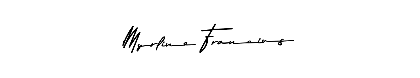 It looks lik you need a new signature style for name Myrline Francius. Design unique handwritten (Asem Kandis PERSONAL USE) signature with our free signature maker in just a few clicks. Myrline Francius signature style 9 images and pictures png