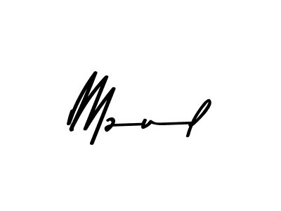 Create a beautiful signature design for name Mzul. With this signature (Asem Kandis PERSONAL USE) fonts, you can make a handwritten signature for free. Mzul signature style 9 images and pictures png