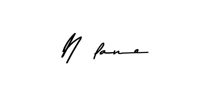 Create a beautiful signature design for name Nélane. With this signature (Asem Kandis PERSONAL USE) fonts, you can make a handwritten signature for free. Nélane signature style 9 images and pictures png