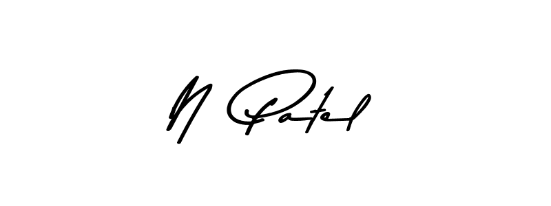 Also You can easily find your signature by using the search form. We will create N  Patel name handwritten signature images for you free of cost using Asem Kandis PERSONAL USE sign style. N  Patel signature style 9 images and pictures png