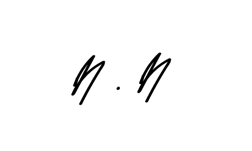 How to make N . N signature? Asem Kandis PERSONAL USE is a professional autograph style. Create handwritten signature for N . N name. N . N signature style 9 images and pictures png