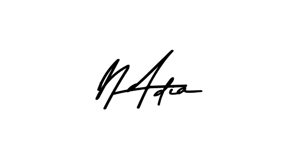 You can use this online signature creator to create a handwritten signature for the name N Adia. This is the best online autograph maker. N Adia signature style 9 images and pictures png