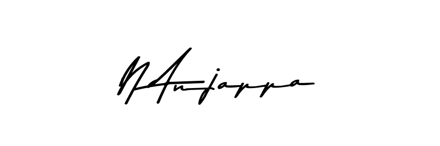 Similarly Asem Kandis PERSONAL USE is the best handwritten signature design. Signature creator online .You can use it as an online autograph creator for name N Anjappa. N Anjappa signature style 9 images and pictures png