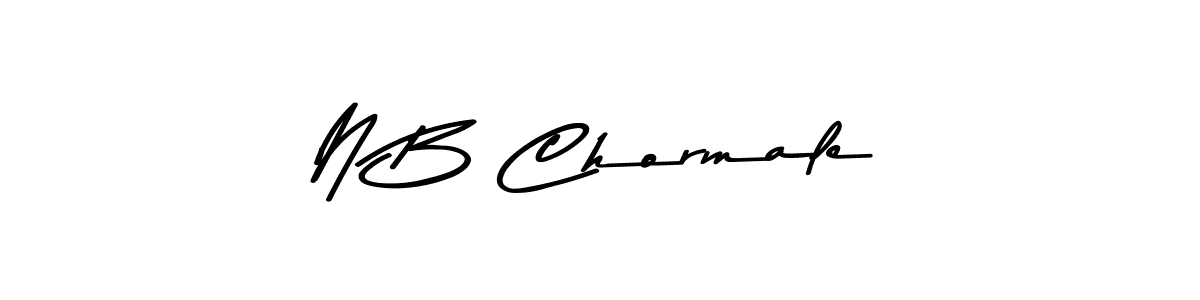 Make a beautiful signature design for name N B Chormale. Use this online signature maker to create a handwritten signature for free. N B Chormale signature style 9 images and pictures png