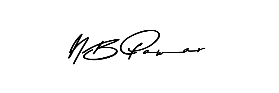 How to make N B Pawar signature? Asem Kandis PERSONAL USE is a professional autograph style. Create handwritten signature for N B Pawar name. N B Pawar signature style 9 images and pictures png