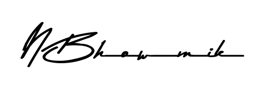 Turn your name N Bhowmik into a signature brand with Asem Kandis PERSONAL USE styling. Download in standard PNG or transparent format anytime. N Bhowmik signature style 9 images and pictures png
