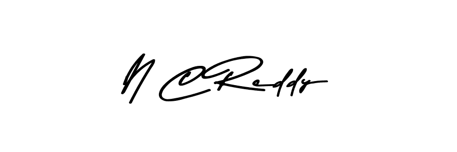 Also we have N C Reddy name is the best signature style. Create professional handwritten signature collection using Asem Kandis PERSONAL USE autograph style. N C Reddy signature style 9 images and pictures png