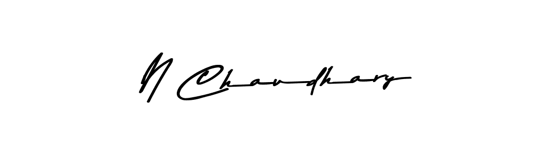 Also You can easily find your signature by using the search form. We will create N Chaudhary name handwritten signature images for you free of cost using Asem Kandis PERSONAL USE sign style. N Chaudhary signature style 9 images and pictures png