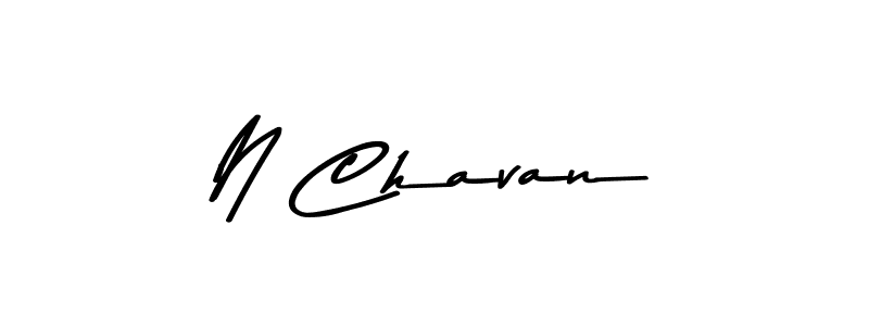 How to Draw N Chavan signature style? Asem Kandis PERSONAL USE is a latest design signature styles for name N Chavan. N Chavan signature style 9 images and pictures png