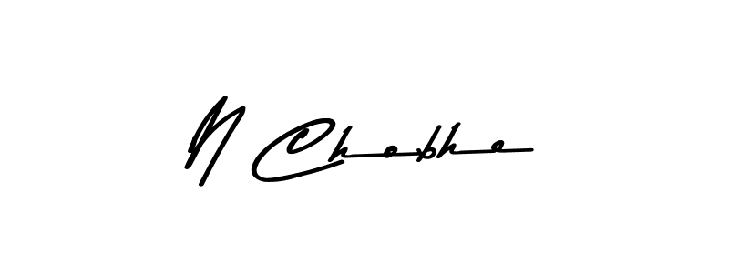 You can use this online signature creator to create a handwritten signature for the name N Chobhe. This is the best online autograph maker. N Chobhe signature style 9 images and pictures png
