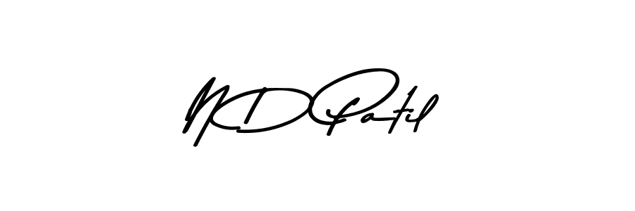 Use a signature maker to create a handwritten signature online. With this signature software, you can design (Asem Kandis PERSONAL USE) your own signature for name N D Patil. N D Patil signature style 9 images and pictures png